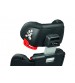 Scaun auto Peg Perego Viaggio 2-3 Shuttle Plus, 15-36 kg, Licorice, Negru 