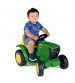 Tractor electric Peg Perego Mini JD John Deere, 6V, 12luni +, Verde / Galben