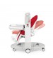 Scaun de masa 3 in 1 Peg Perego Tatamia Follow Me, 0-15 Kg, Fragola, Visiniu