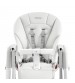 Scaun de masa 3 in 1 Peg Perego Tatamia Follow Me, 0-15 Kg, Latte, Alb