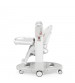 Scaun de masa 3 in 1 Peg Perego Tatamia Follow Me, 0-15 Kg, Latte, Alb