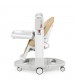 Scaun de masa 3 in 1 Peg Perego Tatamia Follow Me, 0-15 Kg, Paloma, Bej