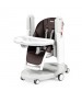 Scaun de masa 3 in 1 Peg Perego Tatamia Follow Me, 0-15 Kg, Cacao, Maro