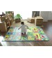 Saltea Sobble City Tour, pliabila, 1.4m, 100% sigura, eco-friendly, Multicolor