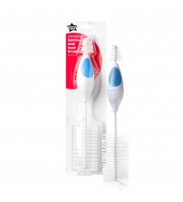 Perie pentru biberon si tetina, Tommee Tippee, Essentials, 1 buc, Albastru
