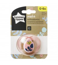 Suzeta Ortodontica Moda, Tommee Tippee, lila, 0-6 luni