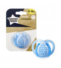 Suzeta Ortodontica Moda, Tommee Tippee, Bleu, 0-6 luni, Albastru