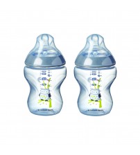 Biberon, Tommee Tippee, 260 ml PP x 2 buc, bufnita