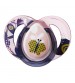 Suzeta Ortodontica Moda, Tommee Tippee, Roz, 6-18 luni, Fluturas Roz