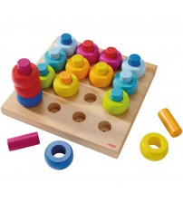 Joc de indemanare, Haba, Inelele colorate, 2-6 ani