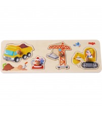 Joc tip puzzle, Haba, Santier, 12luni+