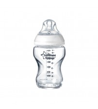 Biberon Closer to Nature, Tommee Tippee, sticla, 250ml