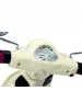 Scuter electric Peg Perego Vespa, 12V, 3 ani +, Rosu / Alb